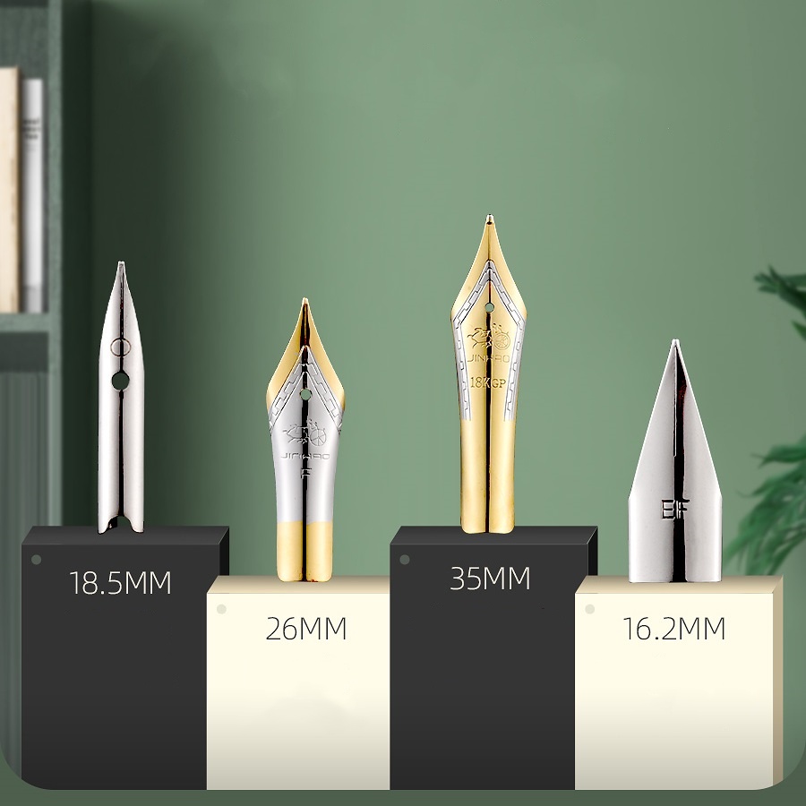 1 Đầu Bút Máy Thay Thế 18KGP M 0.38mm F EF C6431