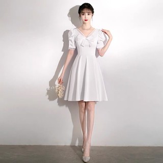 đầm xòe tay phồng phối nơ xinh xinh quá nè ( thời trang anitagreen - vicky.g) N123