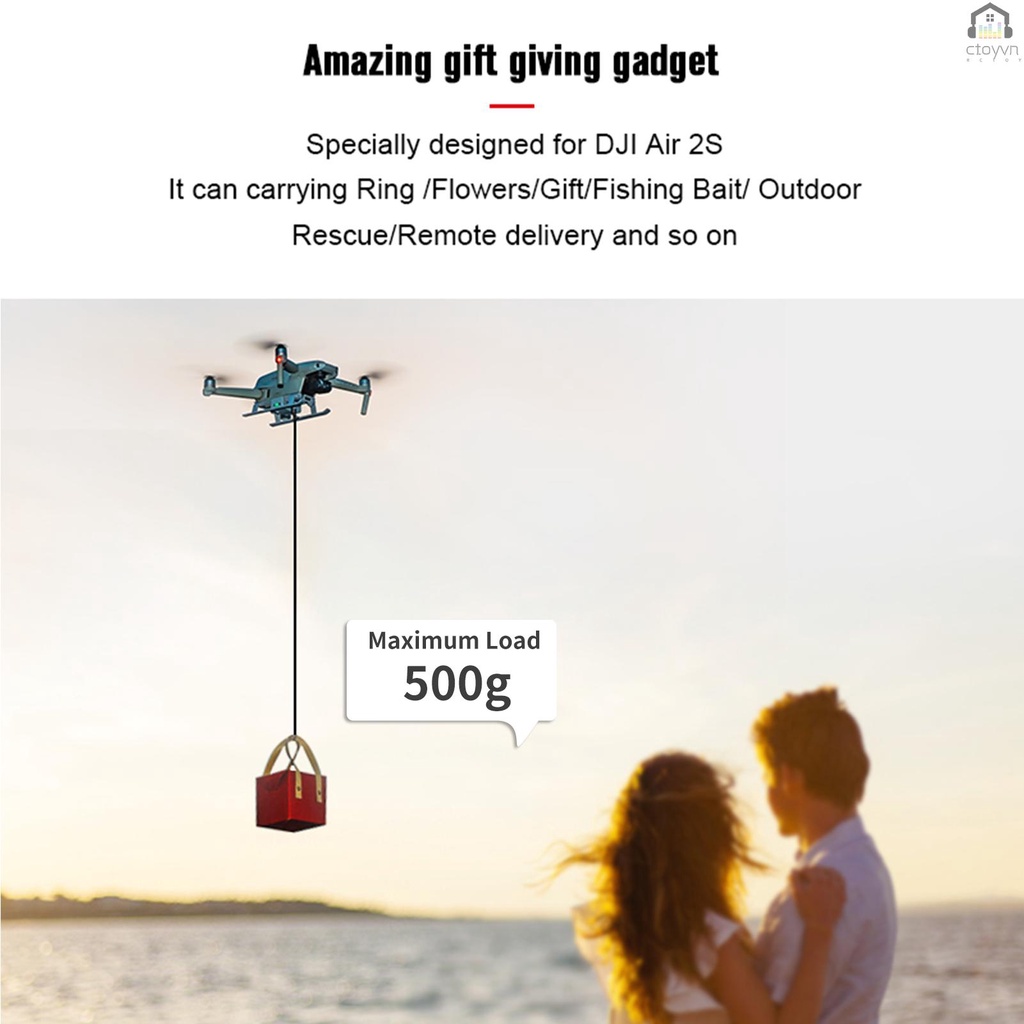 Thiết Bị Thả Mồi Chuyên Nghiệp Tương Thích Với DJI Air 2S / Mavic Air 2