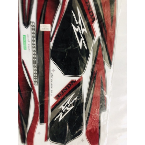 Tem Airblade 2010 Đỏ Đen Thái