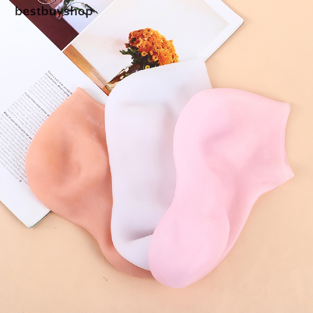 1 Đôi Vớ Gel Silicone Dưỡng Ẩm Chống Nứt Nẻ Chăm Sóc Da Chân