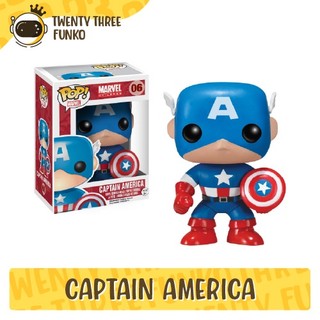 Mô hình Funko Pop • Captain America 06 • Marvel