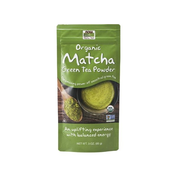Bột trà xanh matcha Now Organic Matcha Green Tea (85g) - 85 Servings nhập khẩu Mỹ - Gymstore