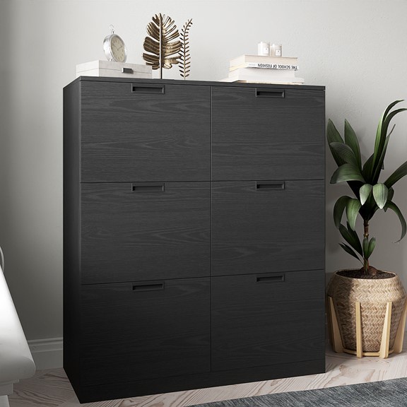 GALA, Tủ lưu trữ đồ dùng 6 ngăn kéo DRA_173, 102x45x120cm, tủ gỗ Scandi Home
