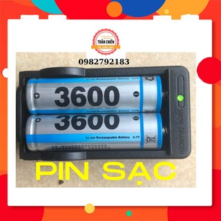 Bộ sạc 14500,16340,18650 charger cell pin 18650 3,7v dung lượng 3600 mah