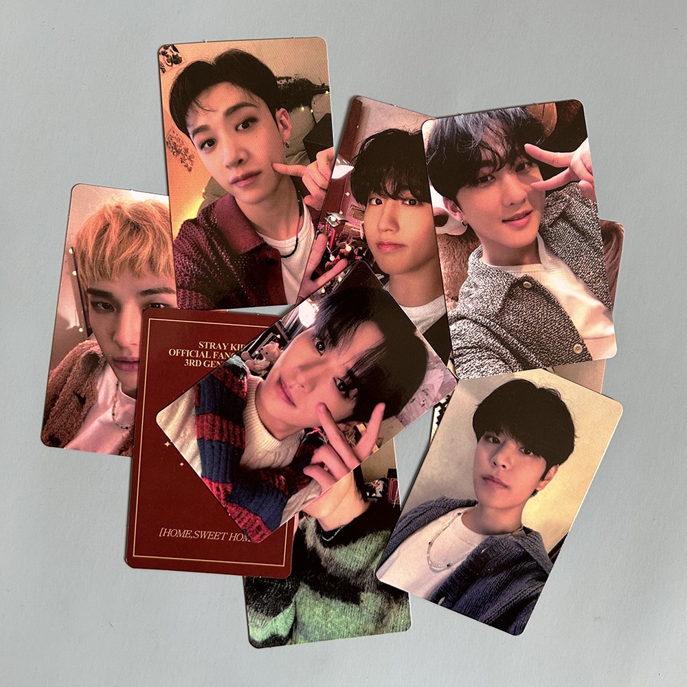 Bưu Thiếp Thế Hệ Thứ 3 In Hình Nhóm Nhạc Kpop Stray Kids Skz