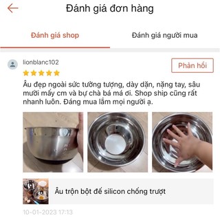 Âu trộn bột đế silicon chống trượt
