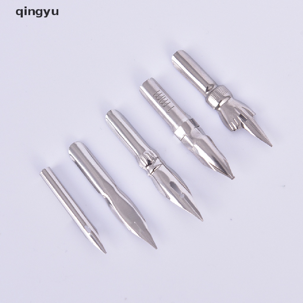 Bộ Bút Viết Thư Pháp 5 Ngòi Kèm 1 Giá Đỡ