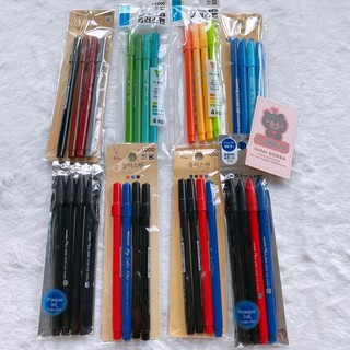 Set 4 bút kim nhiều màu - daiso hàn quốc