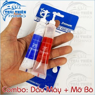 Combo dầu bảo dưỡng và dầu mỡ chịu lực pioneer nhớt dầu gear bảo vệ máy câu đứng, ngang