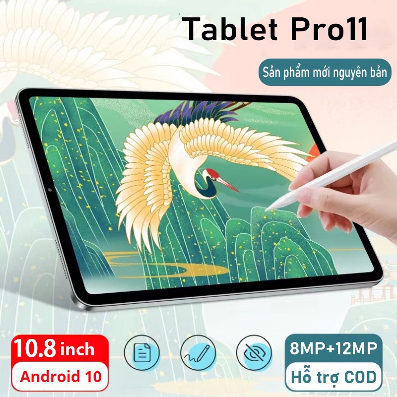 Máy Tính Bảng mới12GB/512GB Màn Oled Full screen/pad giá rẻ| Pin khủng - điện thoại máy tính bảng