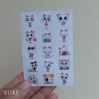 Sticker cute dán nhãn dùng để trang trí