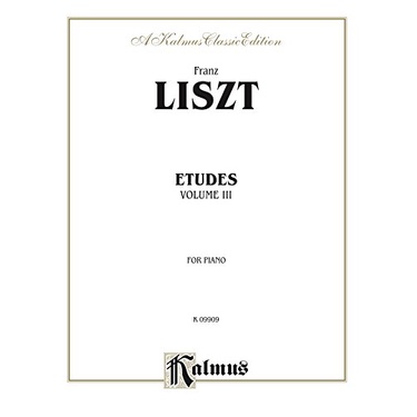 Liszt: Etude (Kalmus Edition)