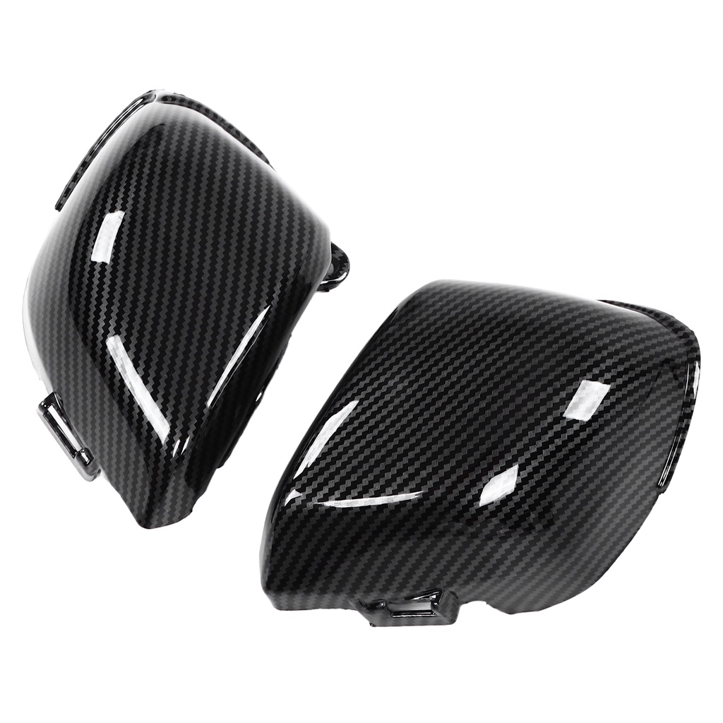 Có thể bán buôn 2 cái Bộ chế hòa khí Nắp bên bằng sợi carbon Phong cách thay thế ABS cho CB 400 CB400 VTEC 1999‑2007 Vermont055 Hàng giao ngay