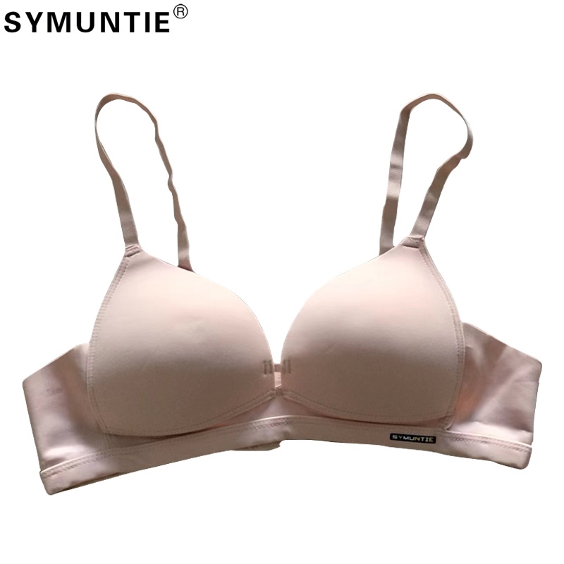 Aó lót không gọng liền một mảnh ngực nhỏ gom lại cúp tam giác gợi cảm S21