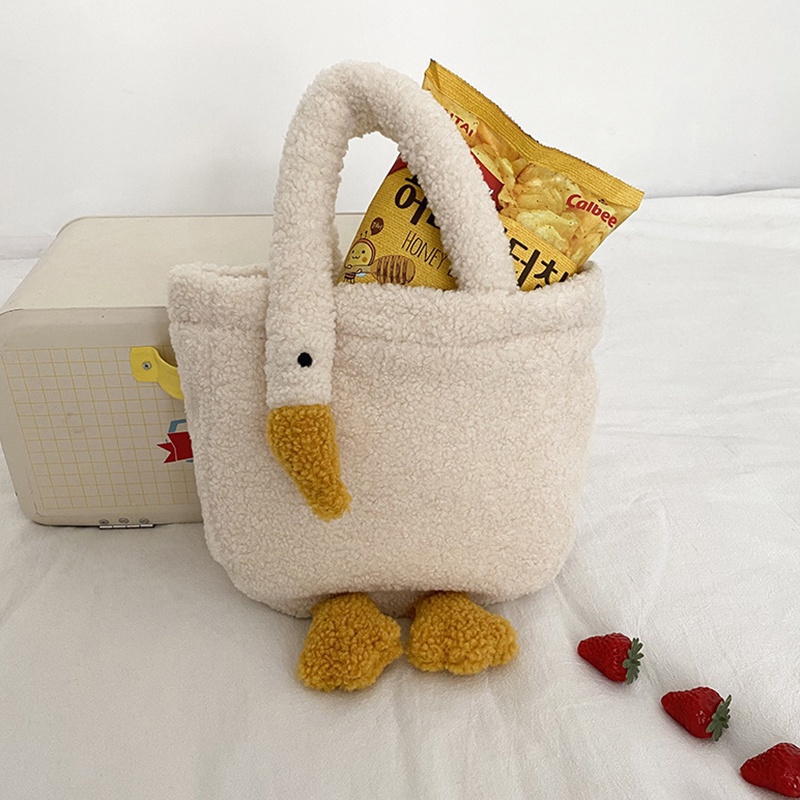 Túi Xách Tay Bằng Vải Bông Mềm Chất Lượng Cao Thời Trang Mùa Đông jp5