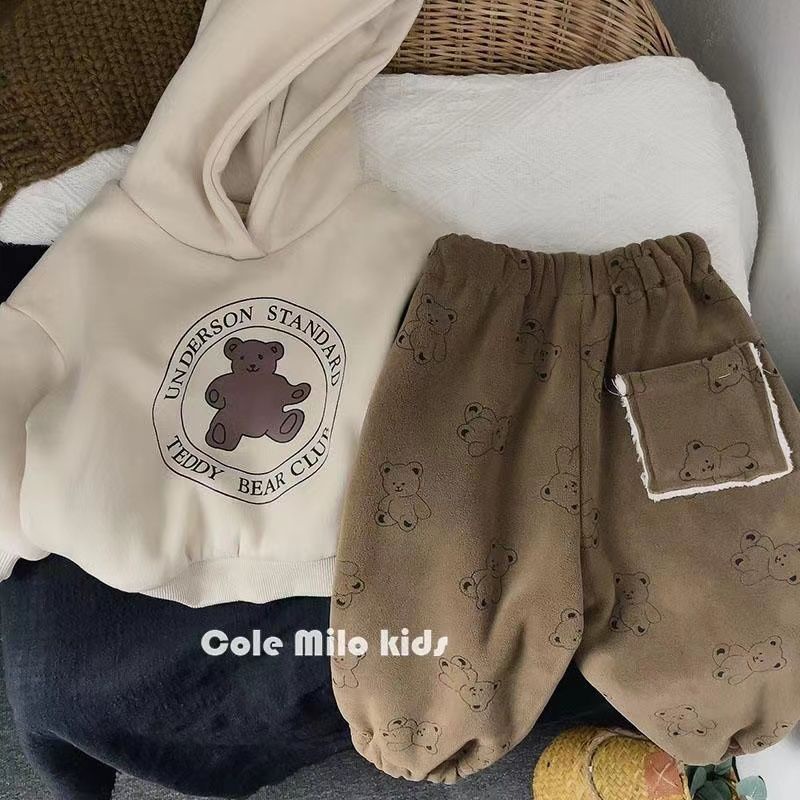 [Babycat] Hàng Có Sẵn Áo Sweater Lông Cừu Dày Có Mũ Trùm Phong Cách Nhật Bản Hàn Quốc Mới Cho Bé Gái