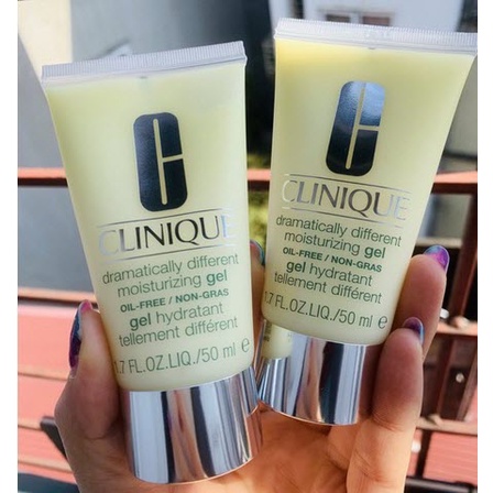 [Hàng Mỹ] Kem Dưỡng Ẩm - Kem Lót Trang Điểm Clinique Dramatically Different Moisturizing Gel - Lotion 50ml