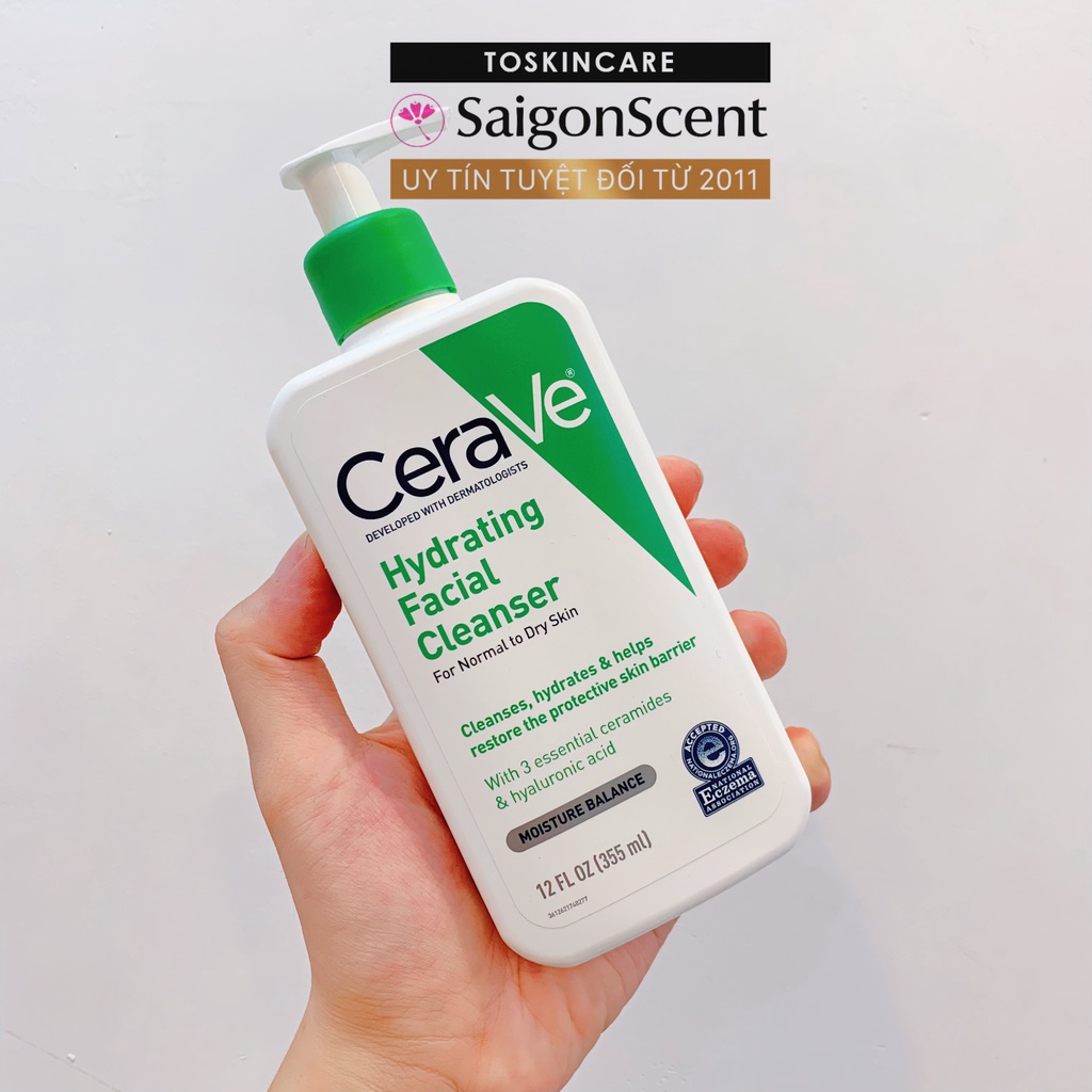 Sữa rửa mặt Cerave Hydrating Cleanser ( 355mL )