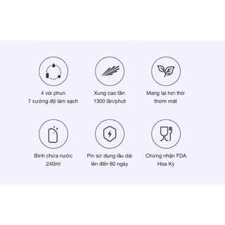 Tăm nước vệ sinh răng miệng Soocas W3 Pro