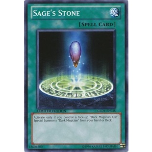 Thẻ bài Yugioh - TCG - Sage's Stone / GLD4-EN038