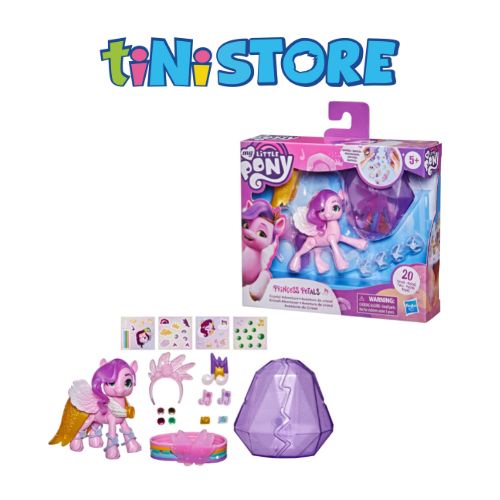 Bộ đồ chơi Petals phiêu lưu khám phá pha lê kì diệu My Little Pony F2453