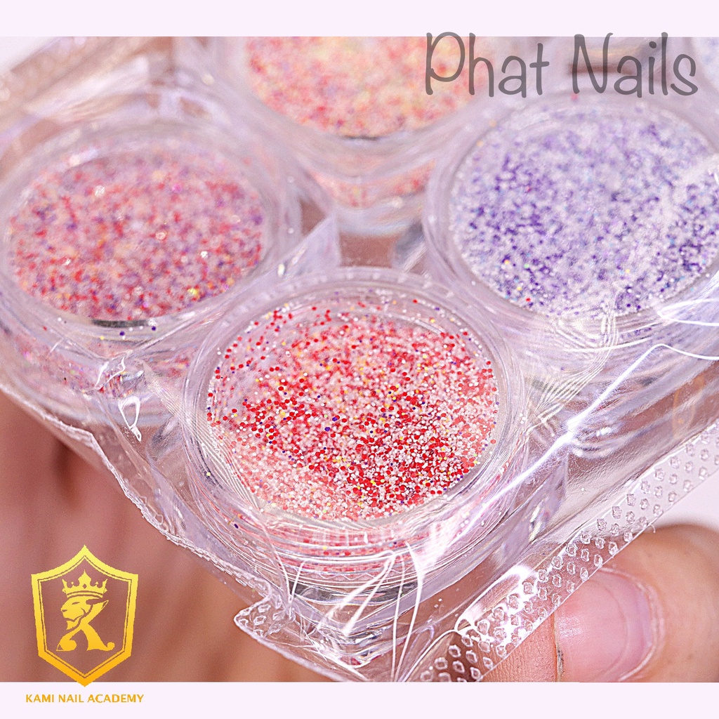 Set nhũ cát dạ 6 màu