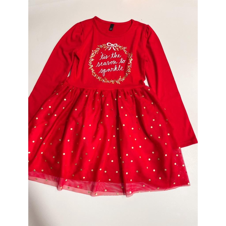 Váy công chúa màu đỏ tùng váy nhiều lớp bồng bềnh