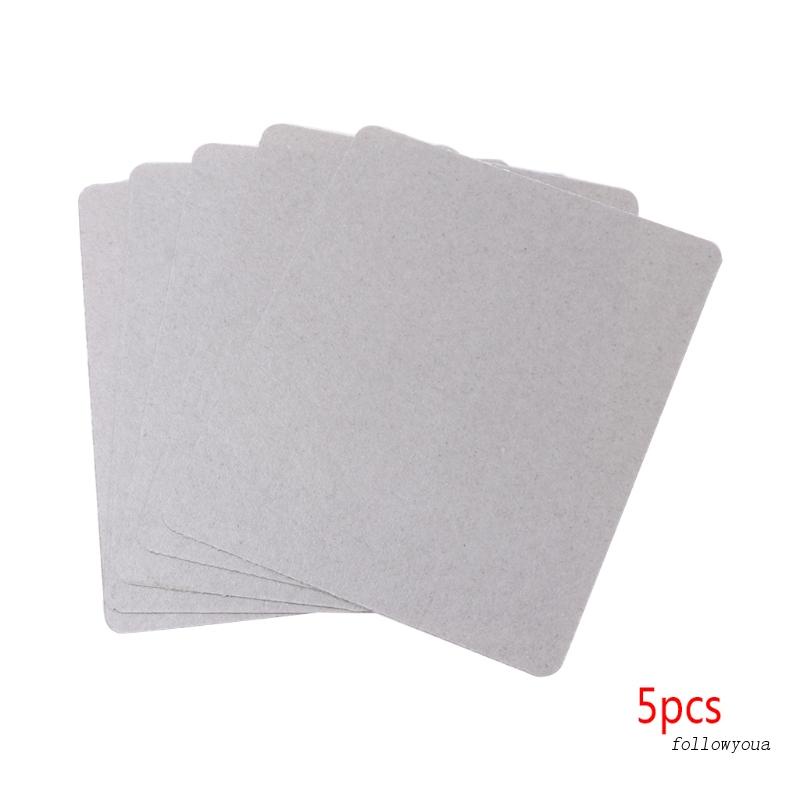 Set 5 Tấm Mica 120x150mm Thay Thế Cho Lò Vi Sóng Midea