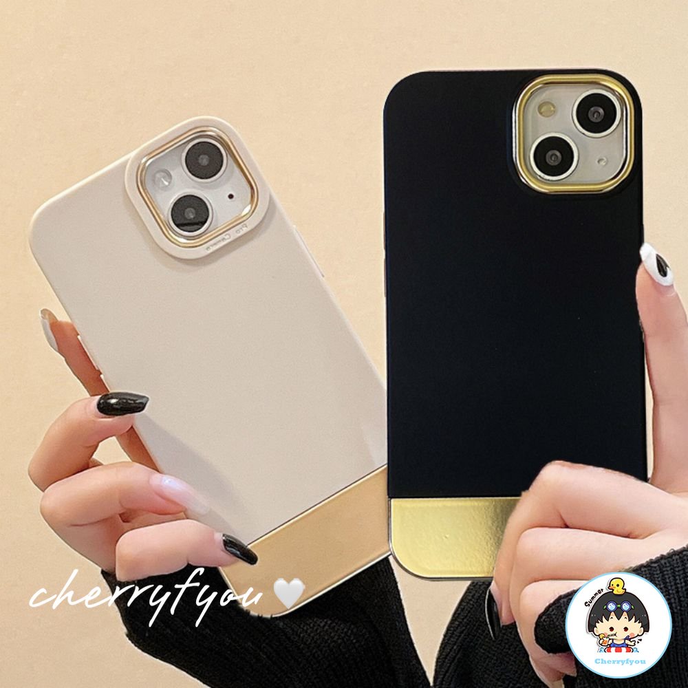 Ốp Điện Thoại TPU Mềm Chống Sốc Mạ Điện Đơn Giản Sang Trọng 2 Trong 1 Có Thể Tháo Rời Cho IPhone 14 13 12 11 Pro Max