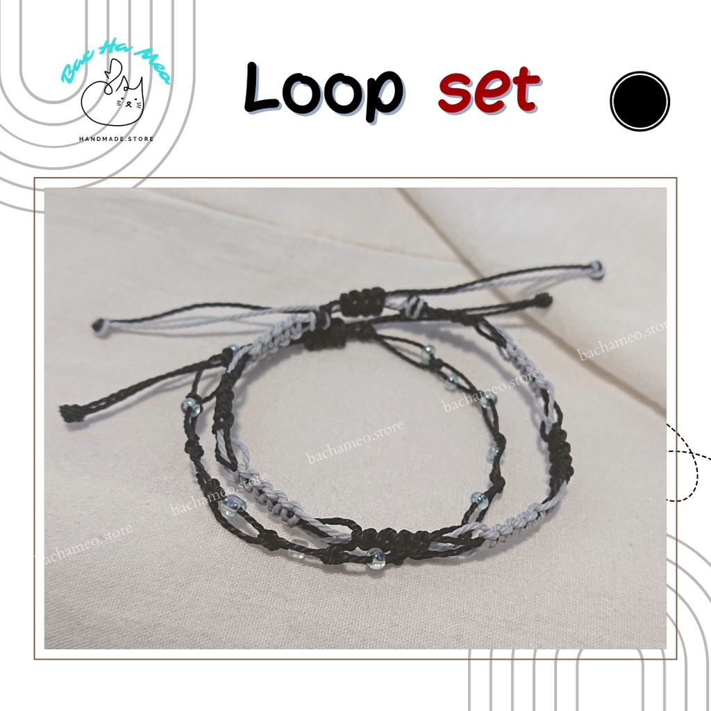Set vòng tay waterproof - LOOP SET  -  - Bachameo.Store