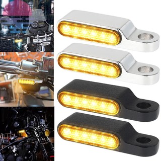 2 đèn led xi nhan mini gắn tay lái xe máy kkc0667