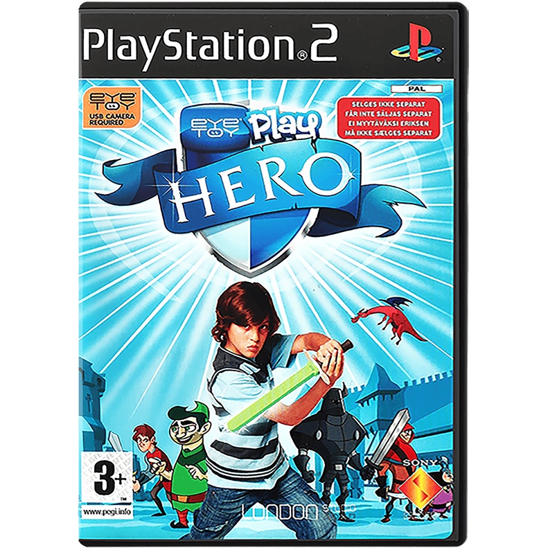 EyeToy Play - Hero - Đĩa game PS2