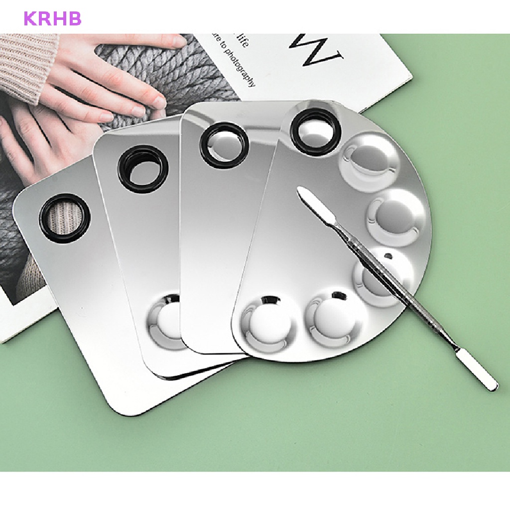 Khay Trộn Màu Sơn Móng Tay Nghệ Thuật Mới