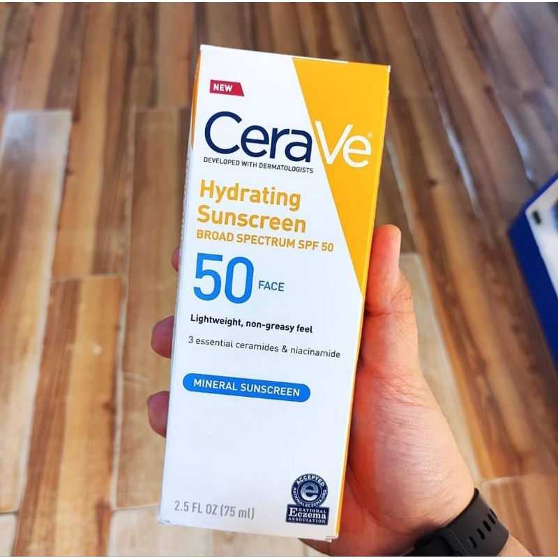 Kem chống nắng Cerave Mineral Sunscreen Lotion for Face