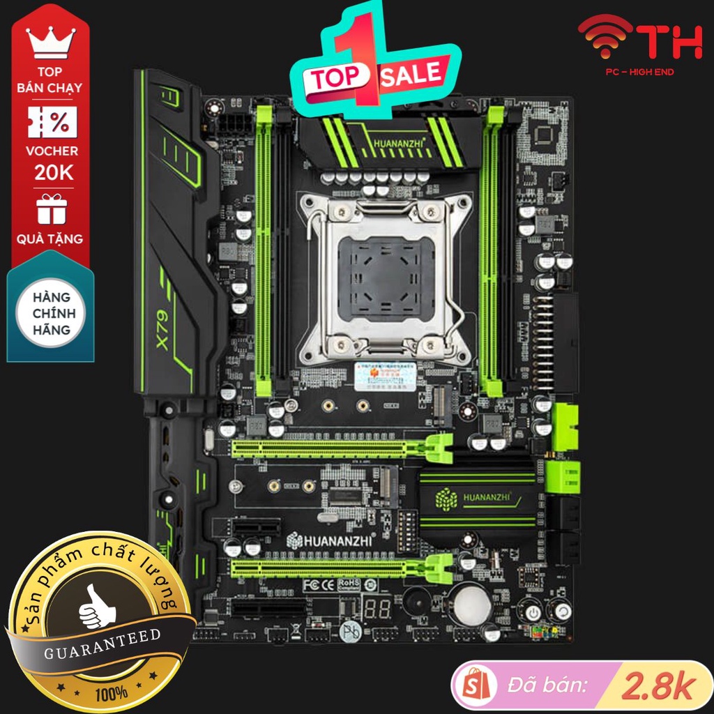 Combo main chip X79 + E5 2650v2 2690 2689 Siêu Mạnh ~i7 8700