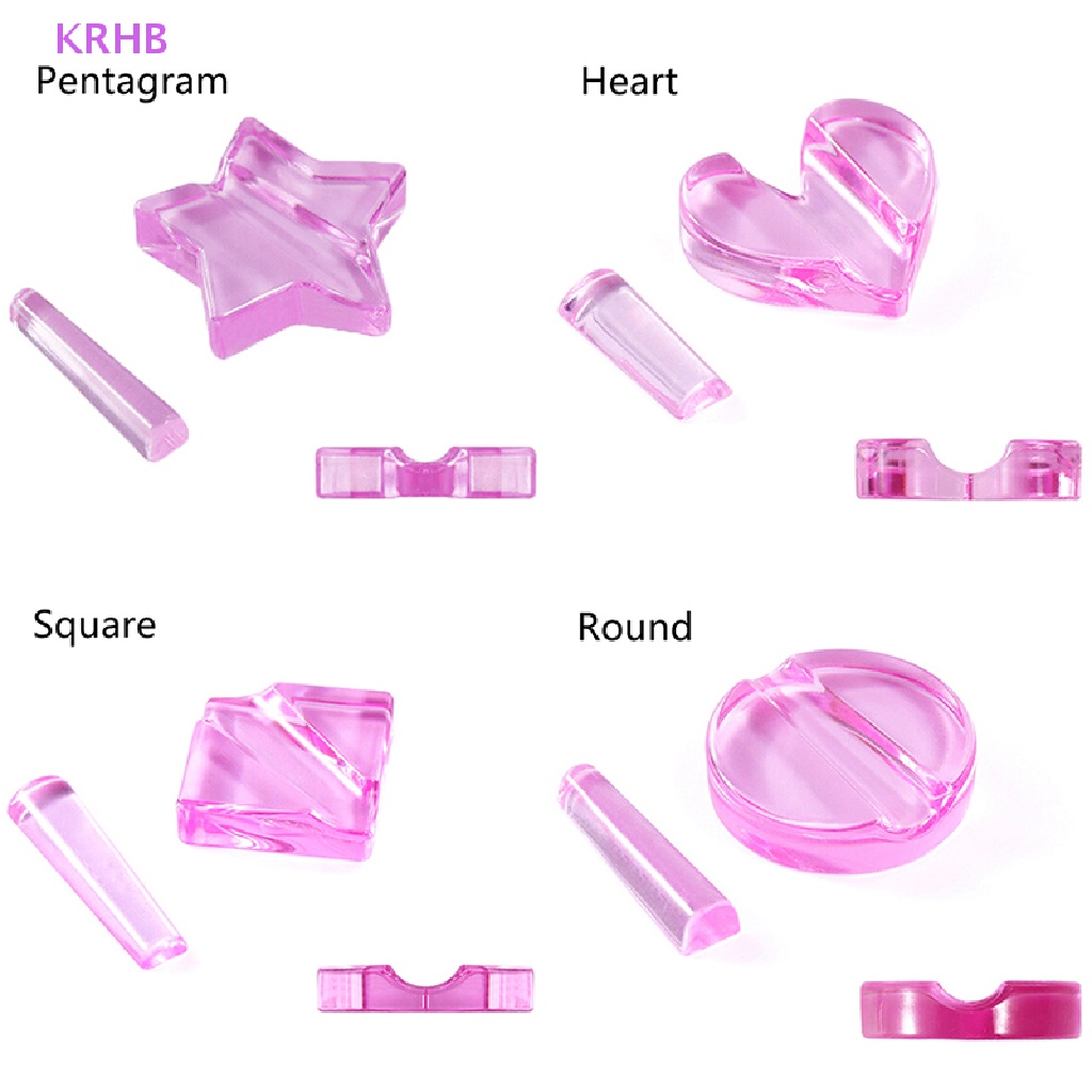 1 Bộ Khuôn Làm Móng Tay Nghệ Thuật Dạng Nhấn Mới