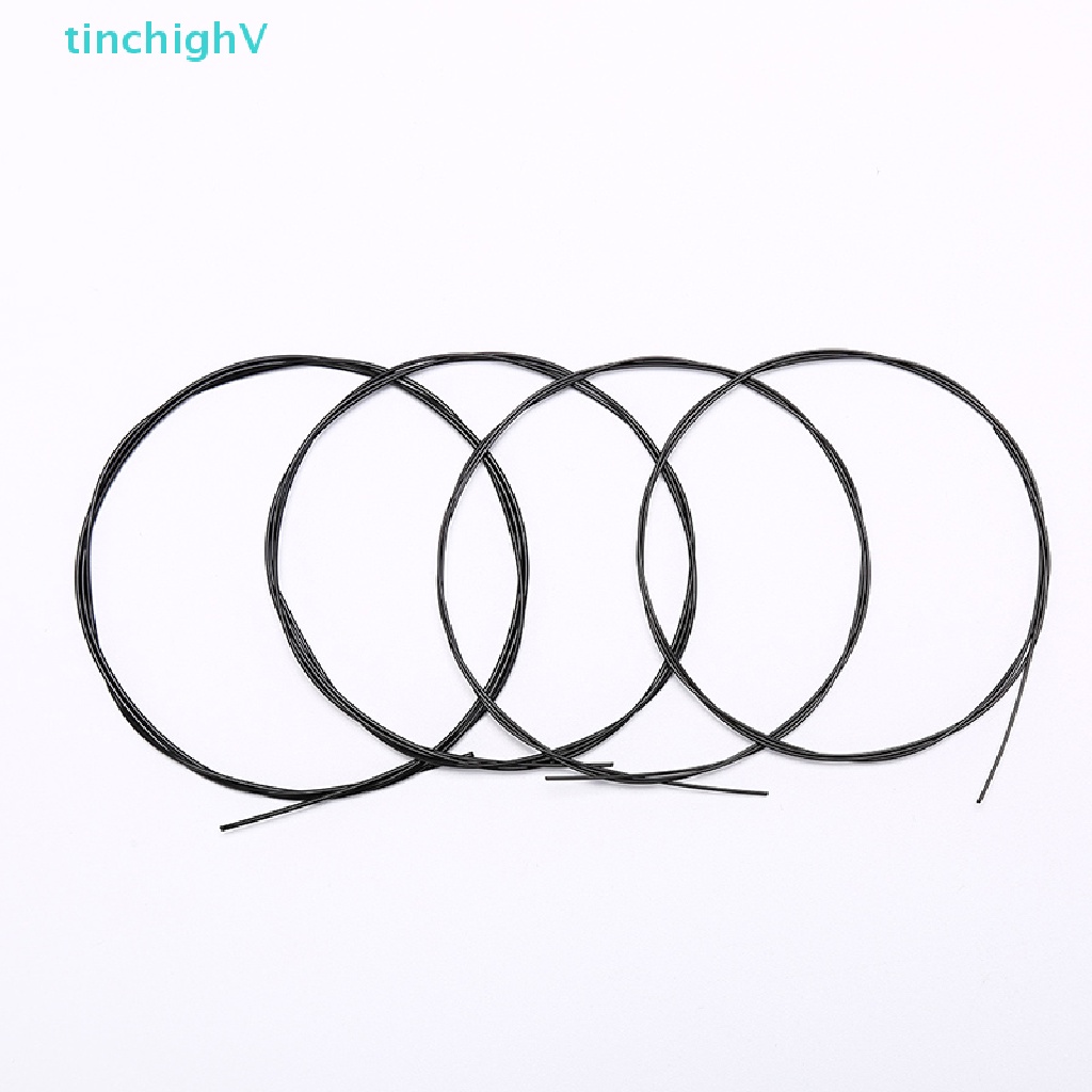 Bộ 4 Dây Đàn Ukelele Bằng nylon Màu Đen U101