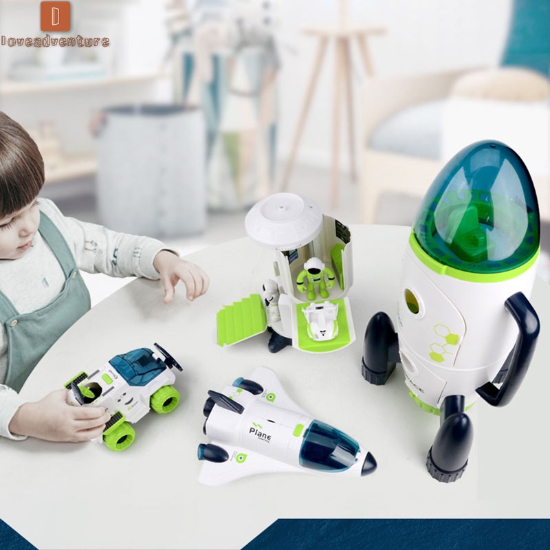 Tàu Phi Hành Gia Đồ Chơi Giáo Dục Cho Bé Trai Bé Gái