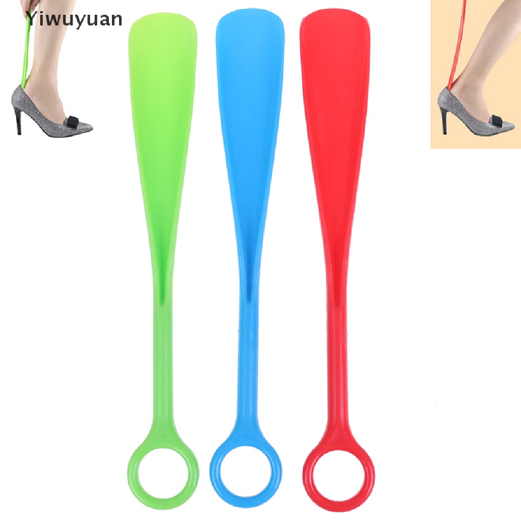 < Yiwuyuan > Dụng Cụ Hỗ Trợ Mang Giày Bằng Nhựa Dài 12 "Dễ Dàng Chắc Chắn Ngẫu Nhiên