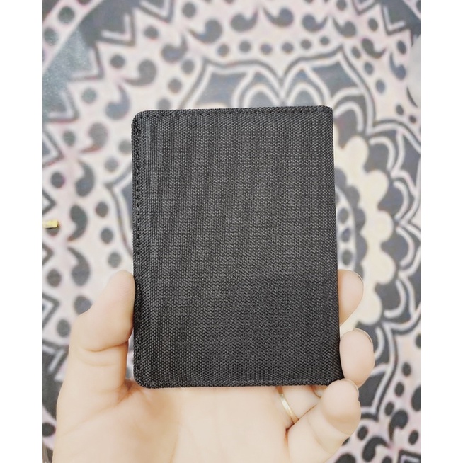 Ví cầm tay mini dáng đứng đôla màu đen