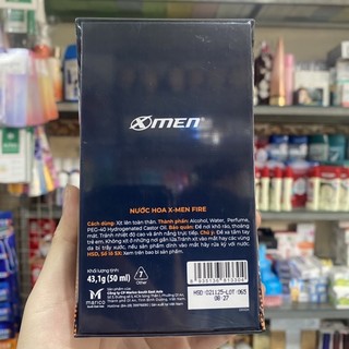 NƯỚC HOA X-MEN FIRE 50ml ( đủ mùi )