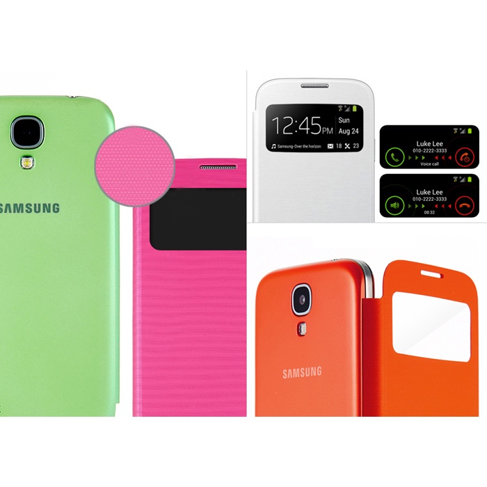 Bao da S4 i9500 S View Cover  Samsung Galaxy