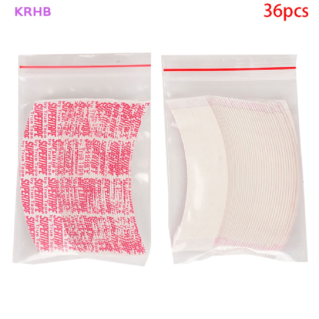 Set 36 Băng Dính Hai Mặt Chống Thấm Nước Dùng Để Dán Tóc Giả Mới