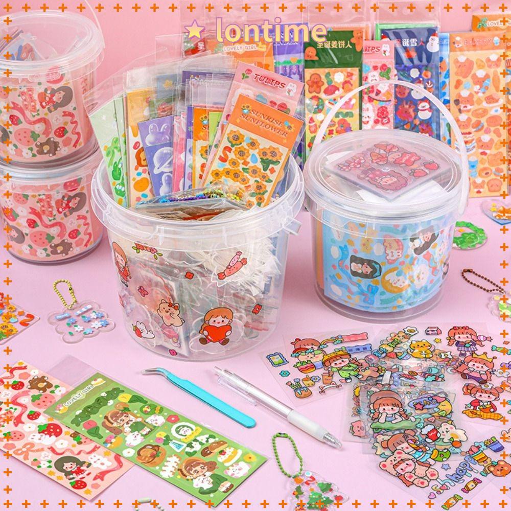 Bộ Thẻ Dán Trang Trí Album Ảnh Hình Thần Tượng Goo