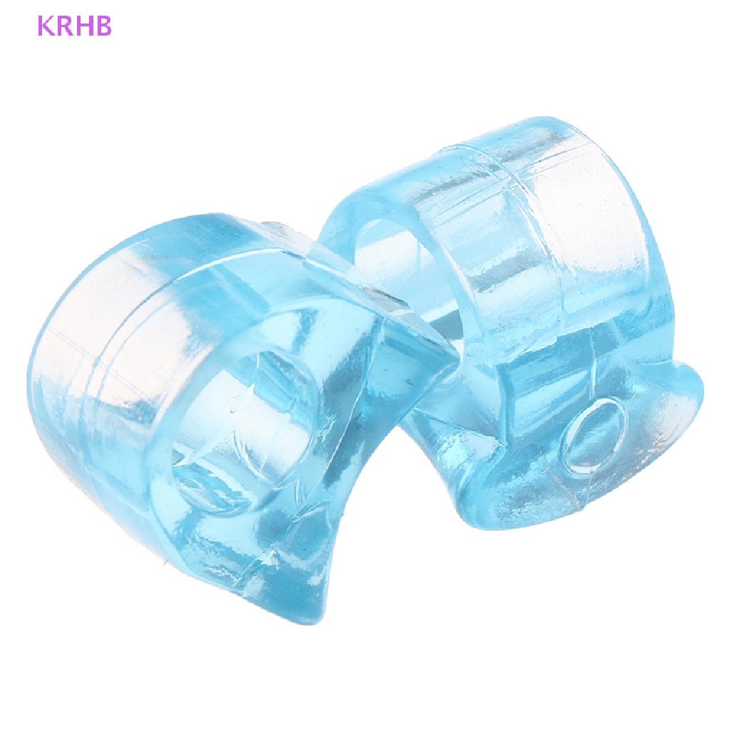 Set 2 Đệm Silicone Tách Ngón Chân Giảm Đau Tiện Dụng Mới