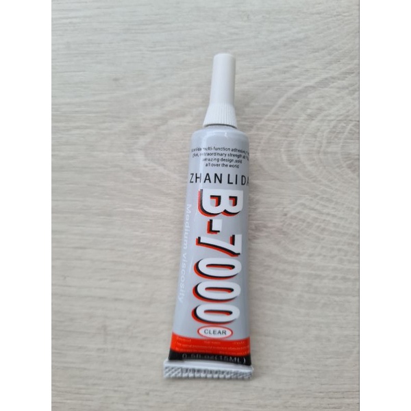 Keo dán màn hình , nắp lưng điện thoại - B7000 T7000 thể tích 15ml & 50ml - keo màu trắng , đen