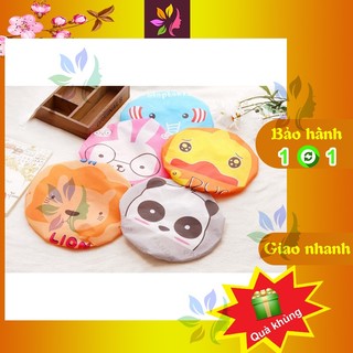 Nón tắm - mũ tắm trùm đầu, mũ chụp tóc khi tắm hình thú