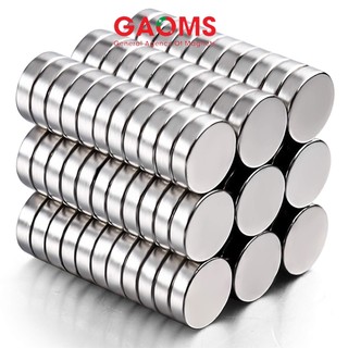 Nam châm siêu mạnh nguyên liệu đất hiếm GAOMS, các loại kích thước dày 3mm