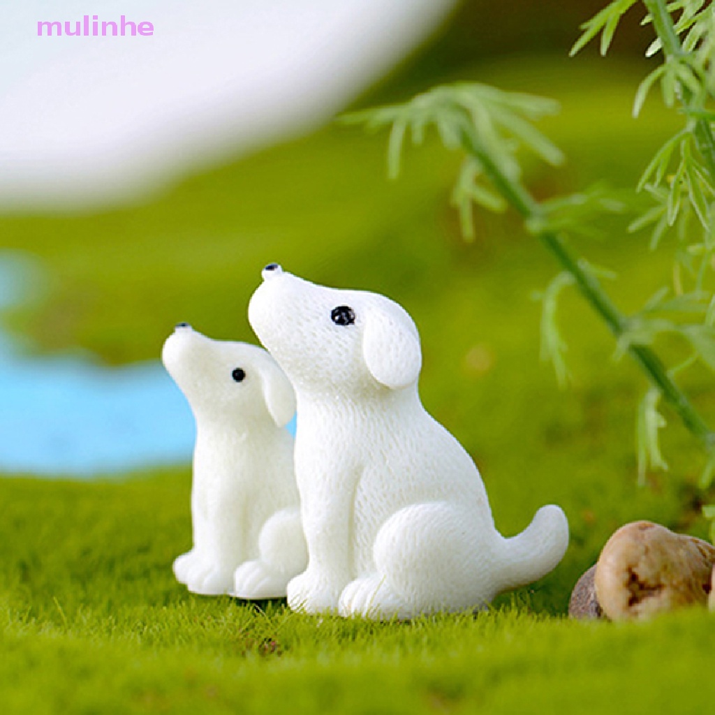 Đồ trang trí Chú Chó Mini Dễ Thương Dùng Trang Trí Tiểu Cảnh